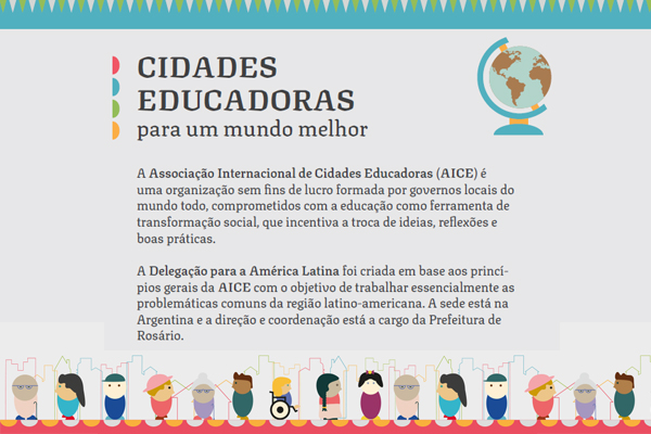 Folleto de la Delegación en Portugues