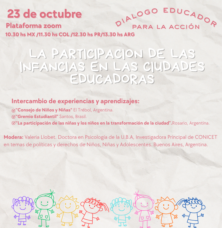 Dialogo infancias. Cel en ES