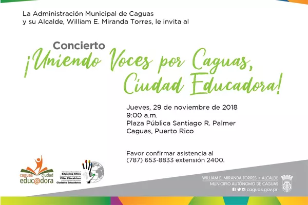 Celebracion Dia internacional de la ciudad educadora 2018.