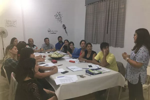 Coronel Baigorria dictó el primer seminario de trabajo en el marco de la incorporación del municipio a la AICE