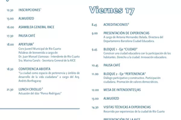 III Encuentro de ciudades Educadoras Argentinas