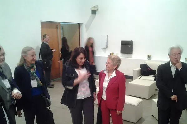 Monica Fein con encuentro de ciudades educadoras
