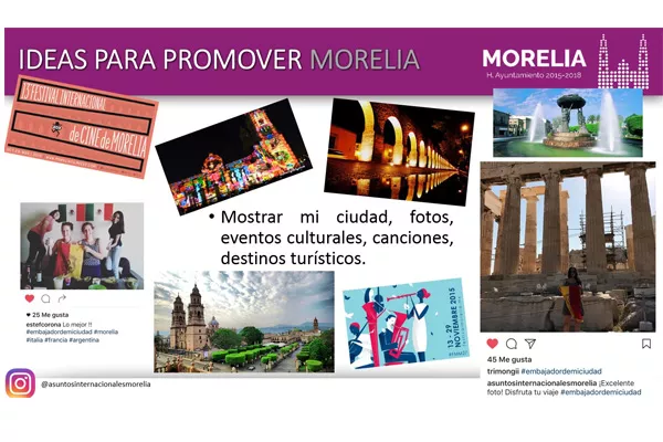 Morelia proyecto embajador en mi ciudad