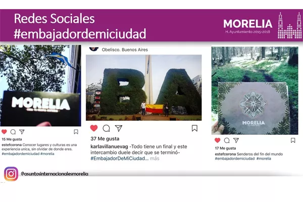 Morelia proyecto embajador en mi ciudad
