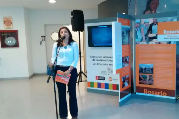 Rosario recibió la Exposicion Internacional de Ciudades Educadoras