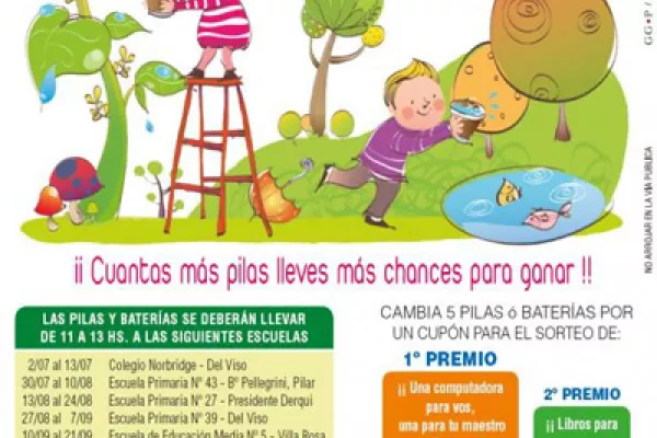 xperiencia destacada por Pilar: Campaña de recolección de pilas