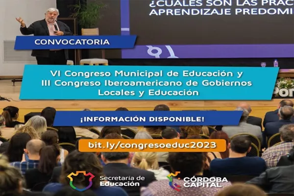 ¡Participe del VI Congreso Municipal de Educación y III Congreso Iberoamericano de Gobiernos Locales y Educación en Córdoba!