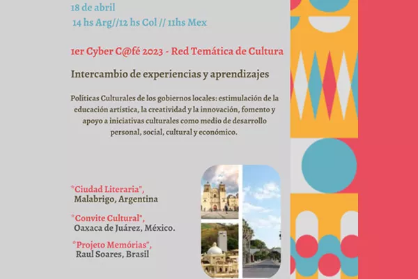 1° Cyber C@fé de la Red de Cultura Políticas Culturales de los gobiernos locales
