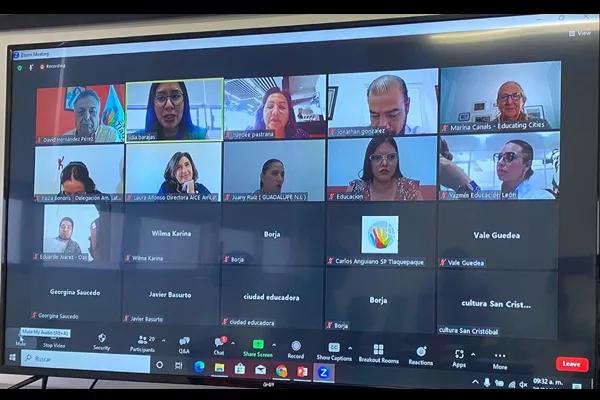 Asamblea virtual de la Red Mexicana