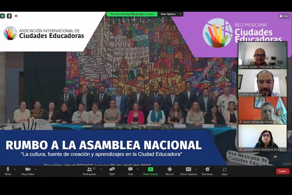 Asamblea virtual de la Red Mexicana