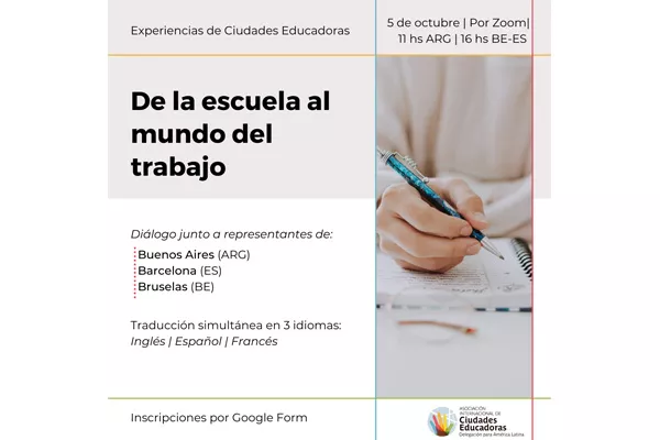 De la escuela al mundo del trabajo