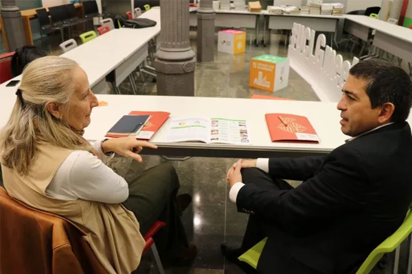 El intendente de General Alvear se reunió con la Secretaria General de Ciudades Educadoras I