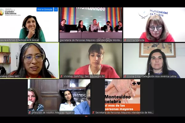 Intercambio de buenas prácticas entre Rosario y Montevideo