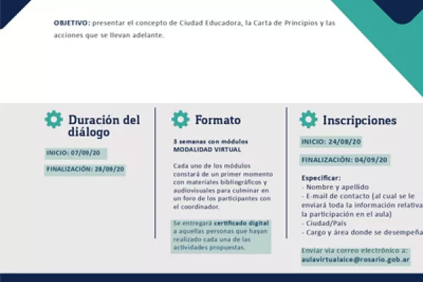Nuevo curso en el Aula Virtual: "Introducción a Ciudades Educadoras"