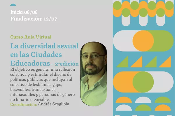 Nuevo curso en el Aula Virtual: “La diversidad sexual en las Ciudades Educadoras- 2° edición"