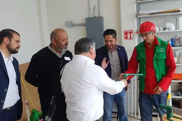 REMCE visita técnica Proyecto Pilares Ciudad de México.