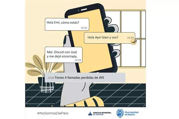 Rosario campaña no somos de palo