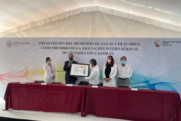 Se suma capital de Oaxaca a la AICE