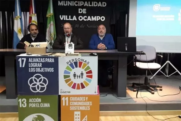Villa Ocampo el municipio presentó el Plan de Acción por el Clima