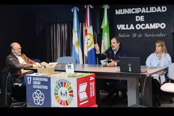 Villa Ocampo el municipio presentó el Plan de Acción por el Clima